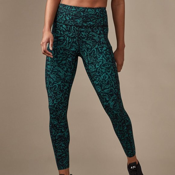 LULULEMON green fast and free 7/8 tight - Picture 1 of 12